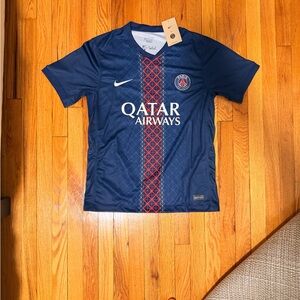 Nike PSG Paris Saint Germain 2025/2026 Home Jersey Men’s Size M - Navy NWT